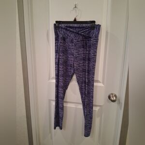 No Boundaries Multicolor Striped Leggings Size XL Juniors Size